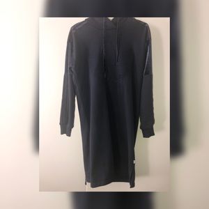 adidas Oversized Navy Sweatshirt Dress